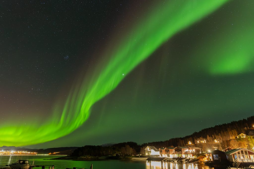 Polarlicht in Nordnorwegen